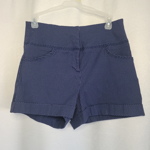 2/$20⭐️Blue White Polkadot High Waist Shorts - Picture 2 of 5